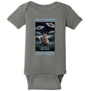 Drones New Jersey Ufo Uap Alien Invasion Baby Bodysuit