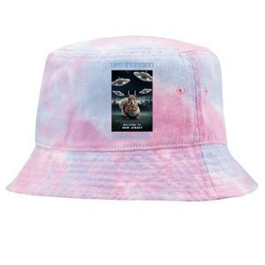 Drones New Jersey Ufo Uap Alien Invasion Tie-Dyed Bucket Hat