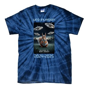 Drones New Jersey Ufo Uap Alien Invasion Tie-Dye T-Shirt