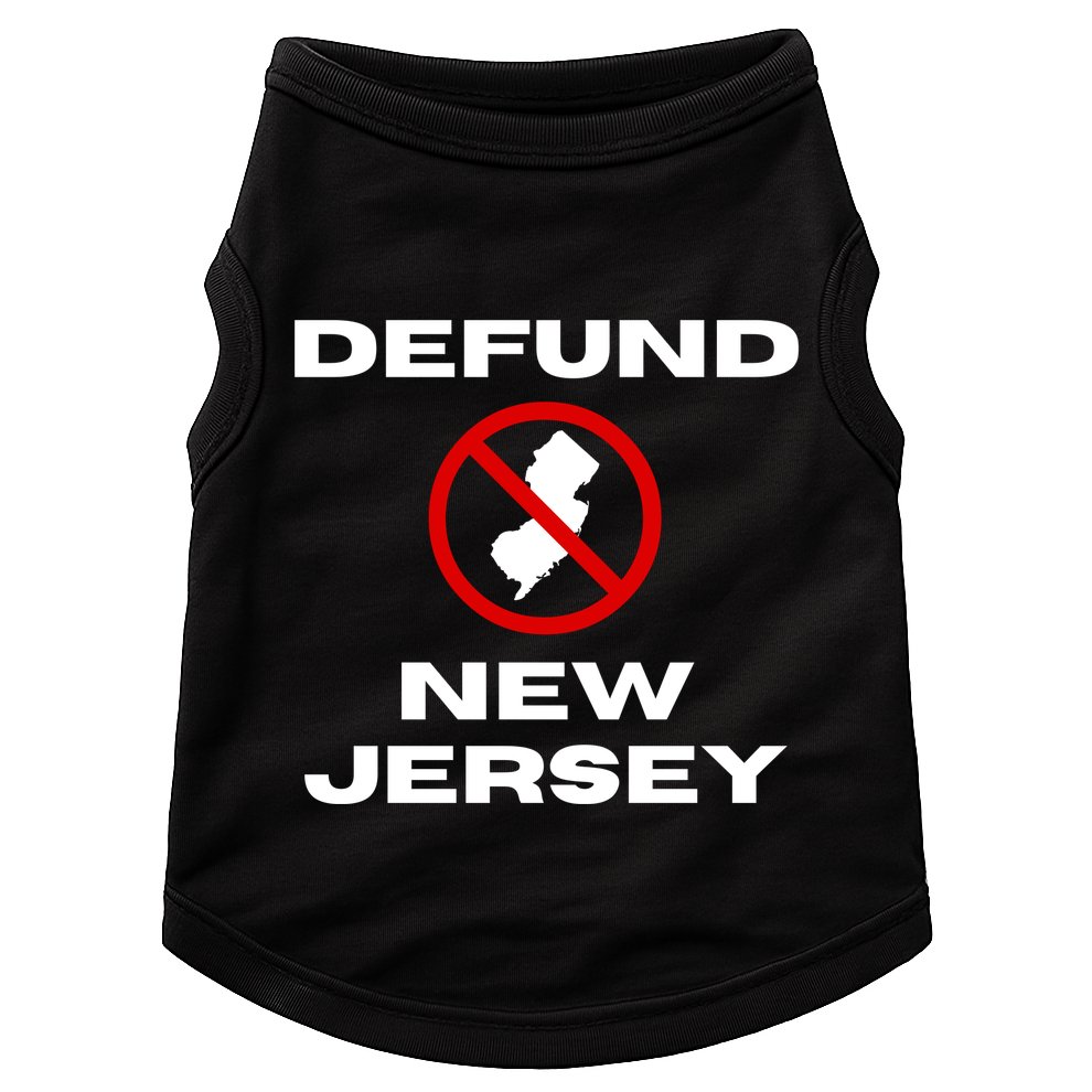 Defund New Jersey Doggie Tank