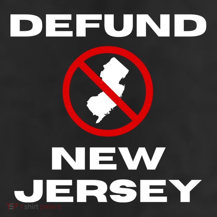 Defund New Jersey 11oz C Handle Ceramic Mug