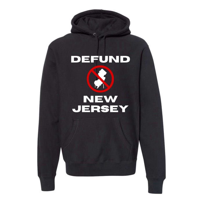 Defund New Jersey Premium Hoodie