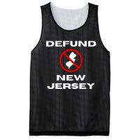 Defund New Jersey Mesh Reversible Basketball Jersey Tank