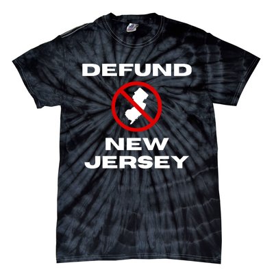 Defund New Jersey Tie-Dye T-Shirt