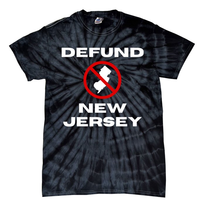 Defund New Jersey Tie-Dye T-Shirt