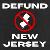 Defund New Jersey Golf Towel