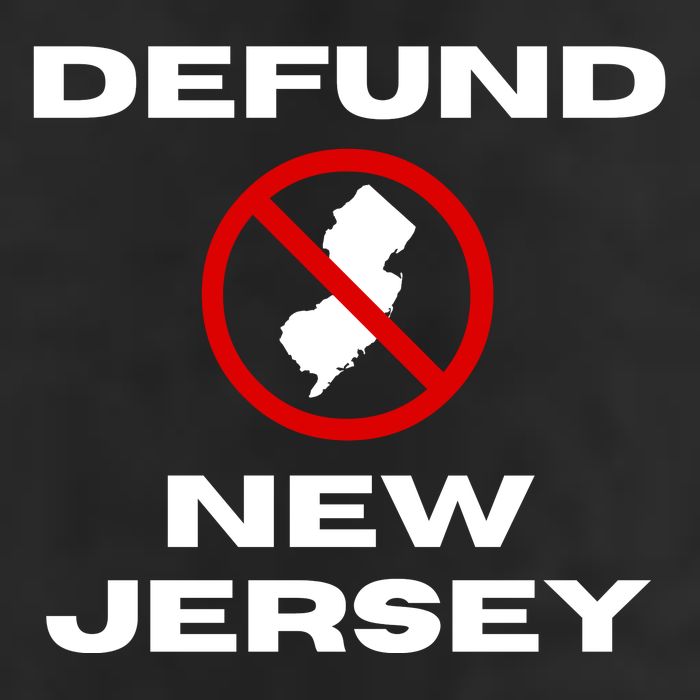 Defund New Jersey Golf Towel