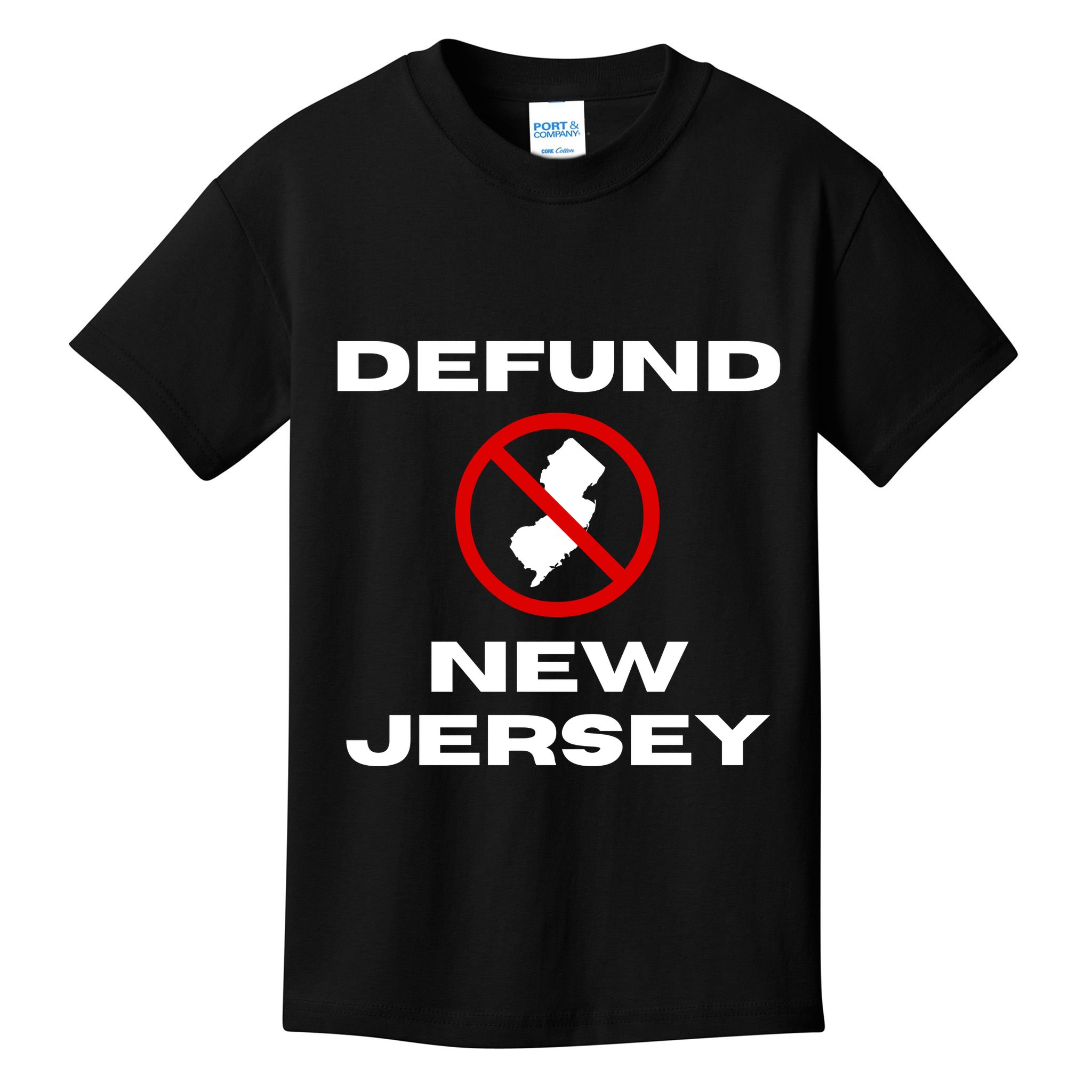 Defund New Jersey Kids T-Shirt