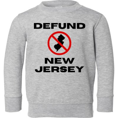 Defund New Jersey Toddler Sweatshirt