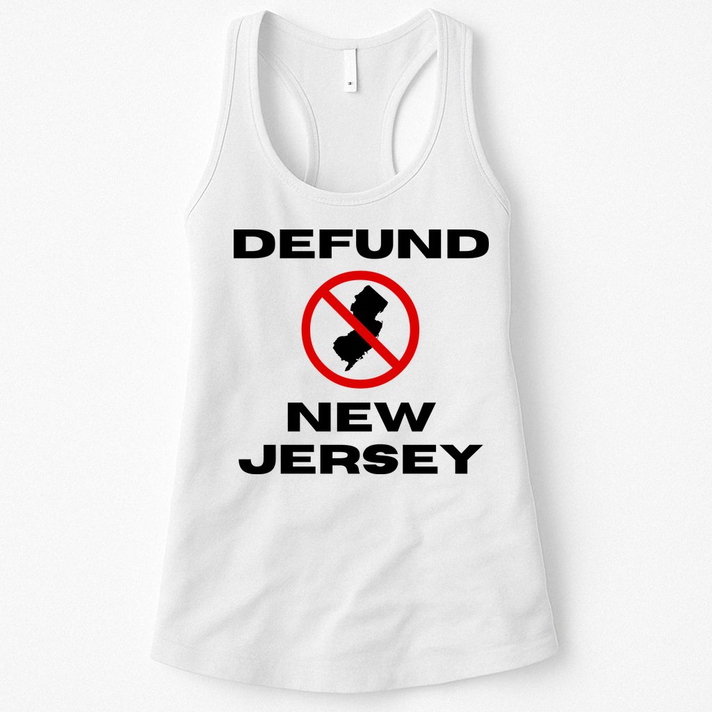 Defund New Jersey Womens Tank Top