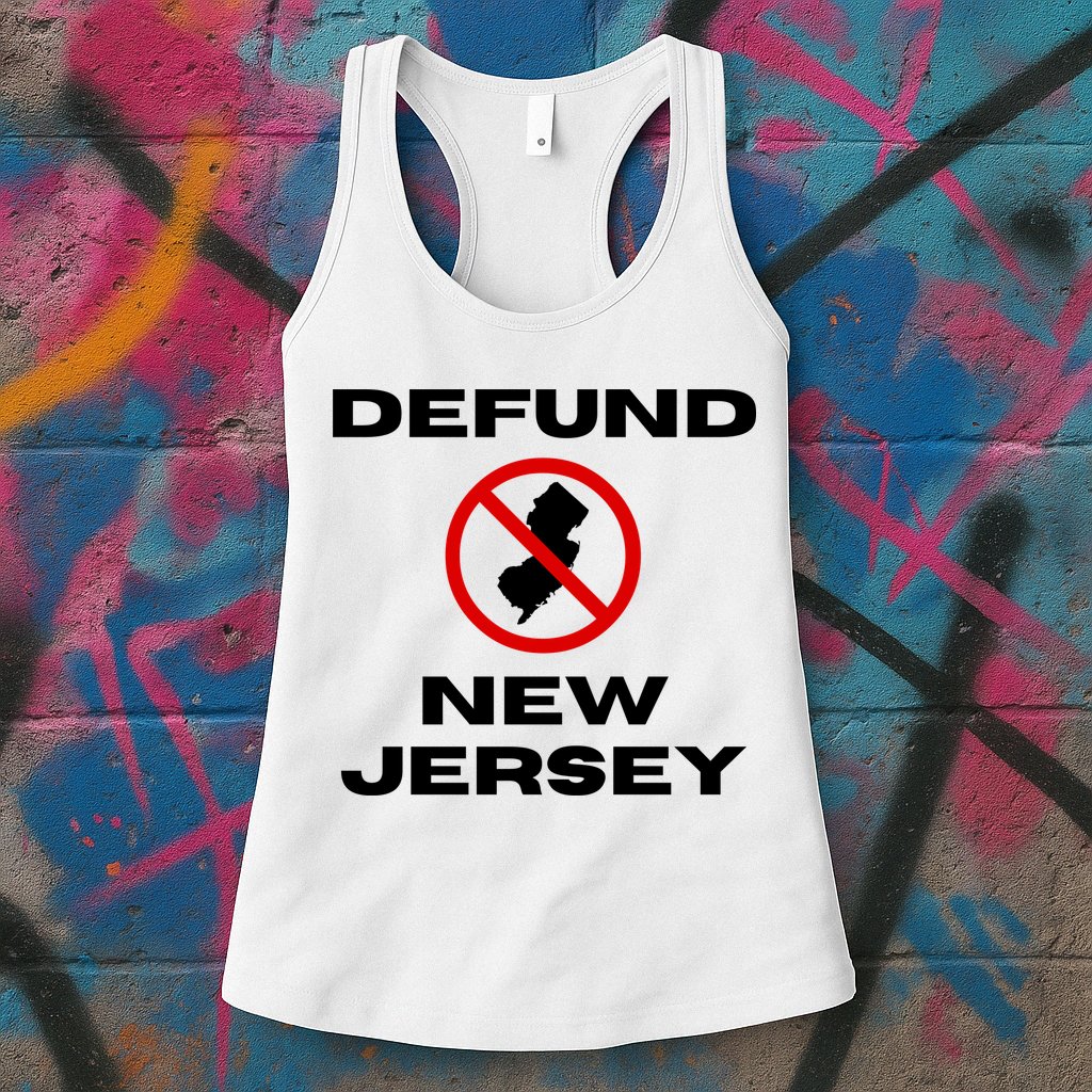 Defund New Jersey Womens Tank Top