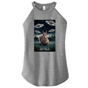 Drones New Jersey Ufo Uap Alien Invasion Women's Perfect Tri Rocker Tank