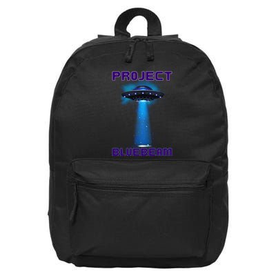 Drones New Jersey Ufo Uap Alien Invasion Project Bluebeam 16 in Basic Backpack