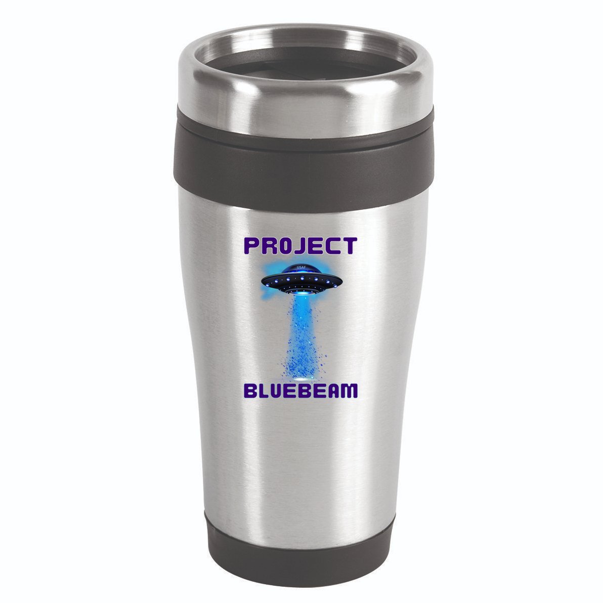 Drones New Jersey Ufo Uap Alien Invasion Project Bluebeam 16oz Travel Tumbler