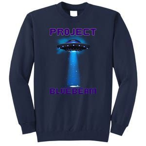 Drones New Jersey Ufo Uap Alien Invasion Project Bluebeam Tall Sweatshirt