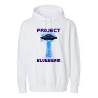 Drones New Jersey Ufo Uap Alien Invasion Project Bluebeam Garment-Dyed Fleece Hoodie