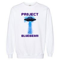 Drones New Jersey Ufo Uap Alien Invasion Project Bluebeam Garment-Dyed Sweatshirt