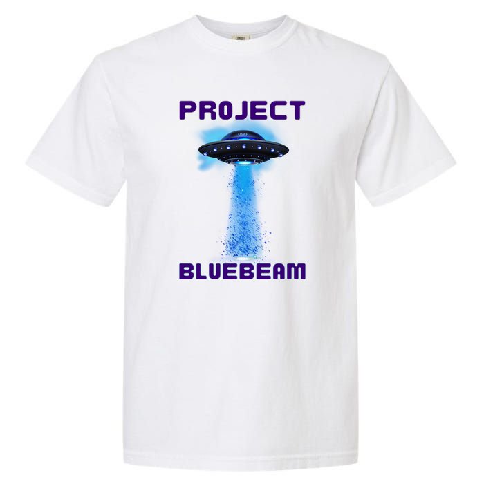 Drones New Jersey Ufo Uap Alien Invasion Project Bluebeam Garment-Dyed Heavyweight T-Shirt