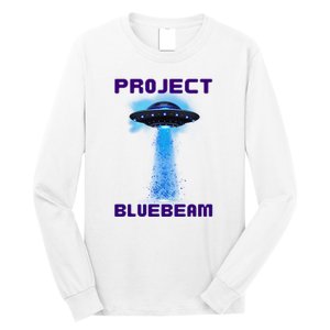 Drones New Jersey Ufo Uap Alien Invasion Project Bluebeam Long Sleeve Shirt