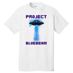 Drones New Jersey Ufo Uap Alien Invasion Project Bluebeam Tall T-Shirt