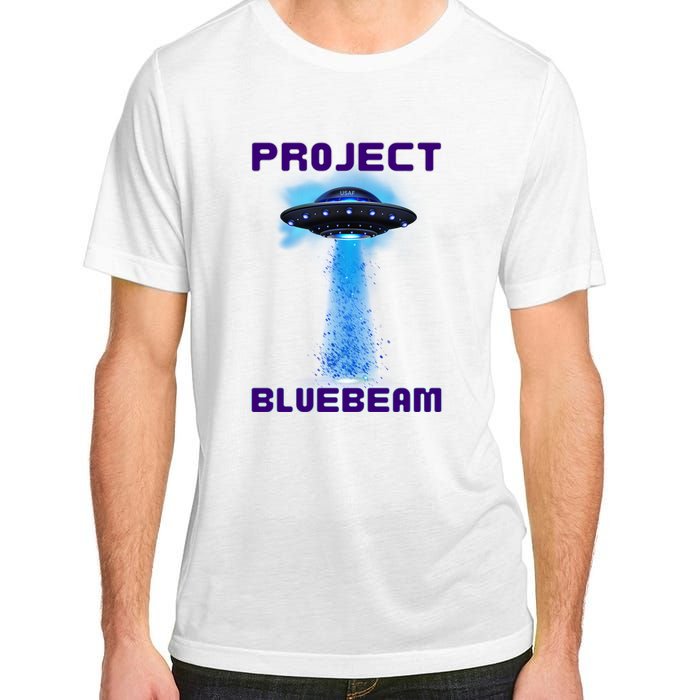 Drones New Jersey Ufo Uap Alien Invasion Project Bluebeam Adult ChromaSoft Performance T-Shirt