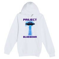 Drones New Jersey Ufo Uap Alien Invasion Project Bluebeam Premium Pullover Hoodie