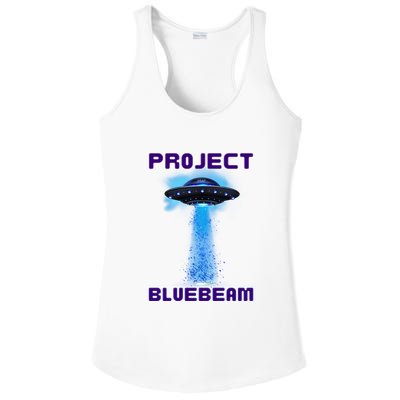 Drones New Jersey Ufo Uap Alien Invasion Project Bluebeam Ladies PosiCharge Competitor Racerback Tank