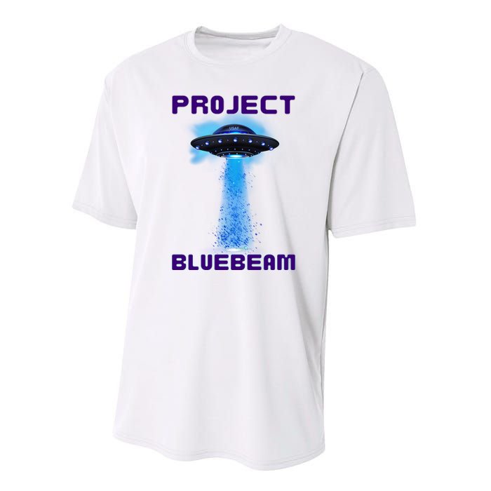 Drones New Jersey Ufo Uap Alien Invasion Project Bluebeam Performance Sprint T-Shirt