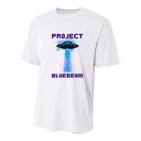 Drones New Jersey Ufo Uap Alien Invasion Project Bluebeam Youth Performance Sprint T-Shirt