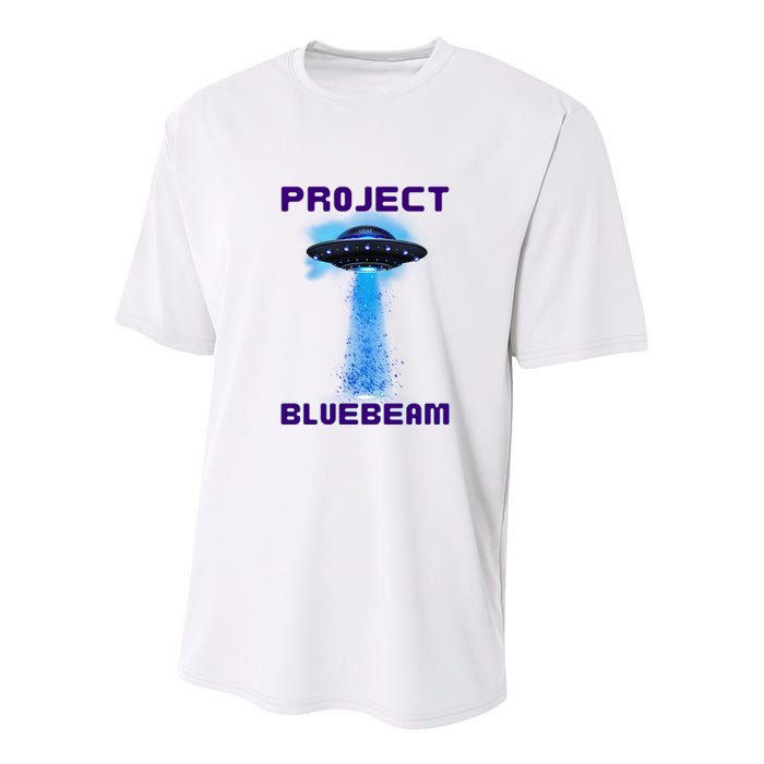 Drones New Jersey Ufo Uap Alien Invasion Project Bluebeam Youth Performance Sprint T-Shirt