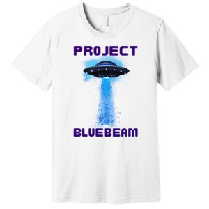 Drones New Jersey Ufo Uap Alien Invasion Project Bluebeam Premium T-Shirt