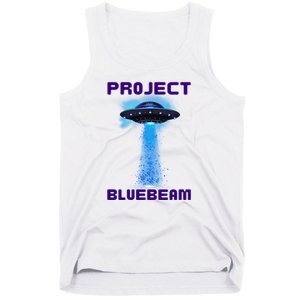 Drones New Jersey Ufo Uap Alien Invasion Project Bluebeam Tank Top