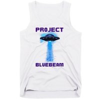 Drones New Jersey Ufo Uap Alien Invasion Project Bluebeam Tank Top