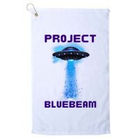 Drones New Jersey Ufo Uap Alien Invasion Project Bluebeam Golf Towel