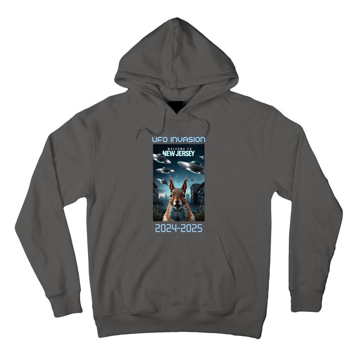 Drones New Jersey Ufo Uap Alien Invasion Hoodie