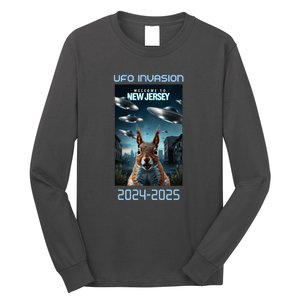 Drones New Jersey Ufo Uap Alien Invasion Long Sleeve Shirt