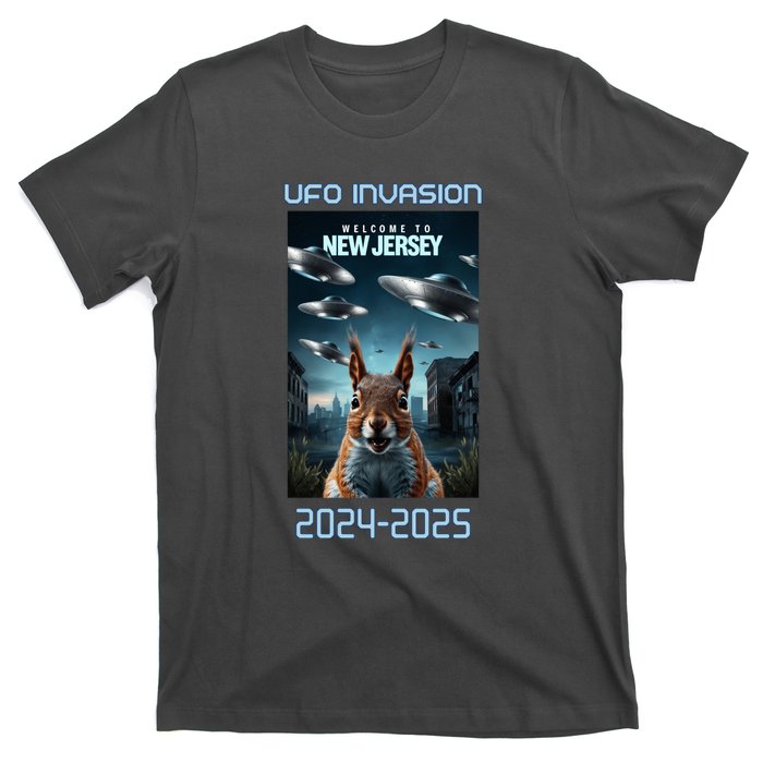 Drones New Jersey Ufo Uap Alien Invasion T-Shirt