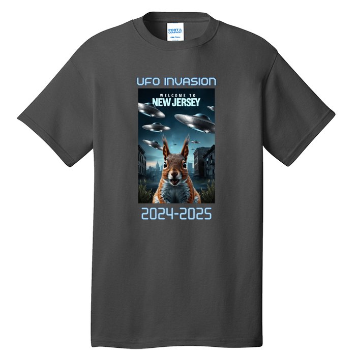 Drones New Jersey Ufo Uap Alien Invasion Tall T-Shirt