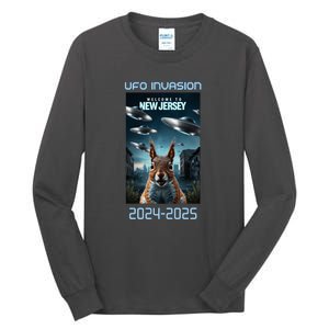 Drones New Jersey Ufo Uap Alien Invasion Tall Long Sleeve T-Shirt