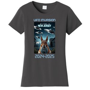 Drones New Jersey Ufo Uap Alien Invasion Women's T-Shirt