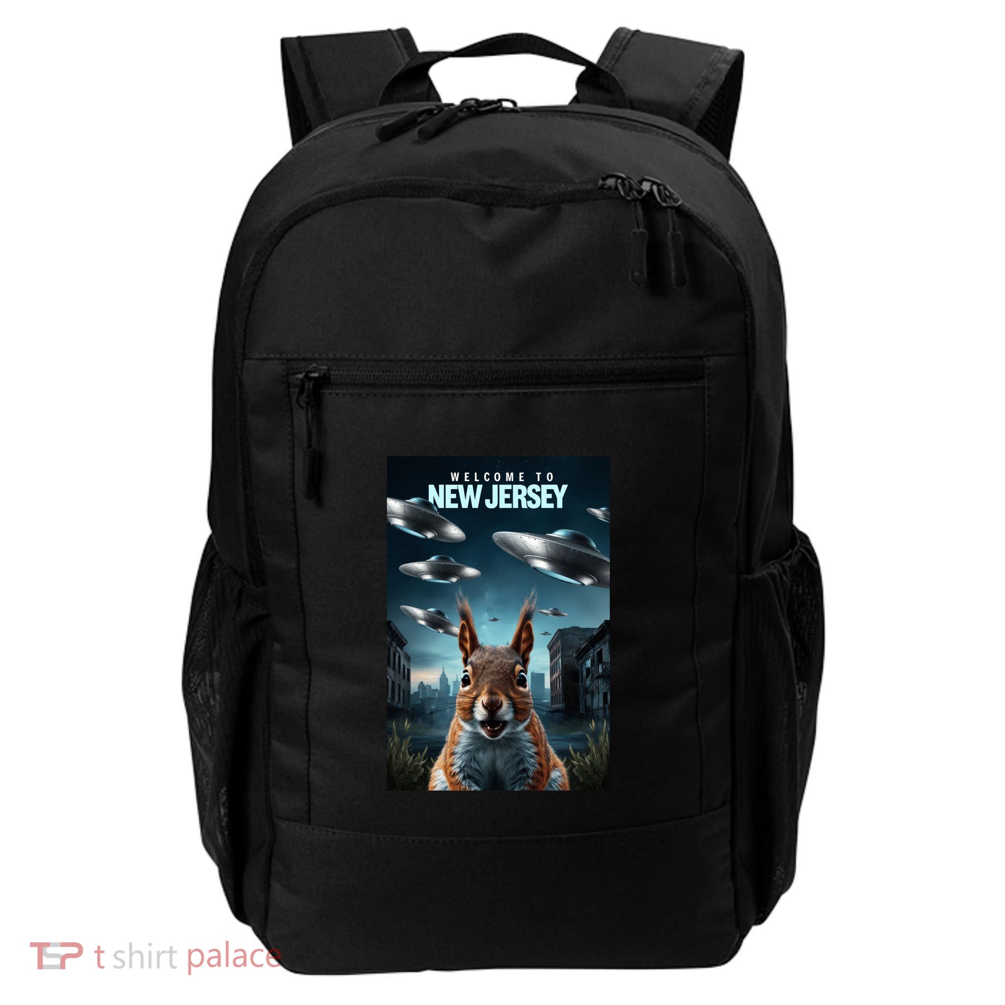 Drones New Jersey Ufo Uap Alien Invasion Daily Commute Backpack