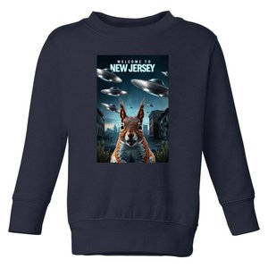 Drones New Jersey Ufo Uap Alien Invasion Toddler Sweatshirt