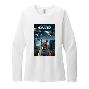 Drones New Jersey Ufo Uap Alien Invasion Womens CVC Long Sleeve Shirt