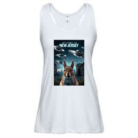 Drones New Jersey Ufo Uap Alien Invasion Ladies Essential Flowy Tank