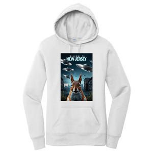 Drones New Jersey Ufo Uap Alien Invasion Women's Pullover Hoodie