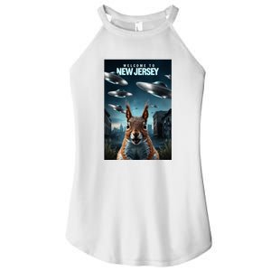 Drones New Jersey Ufo Uap Alien Invasion Women's Perfect Tri Rocker Tank