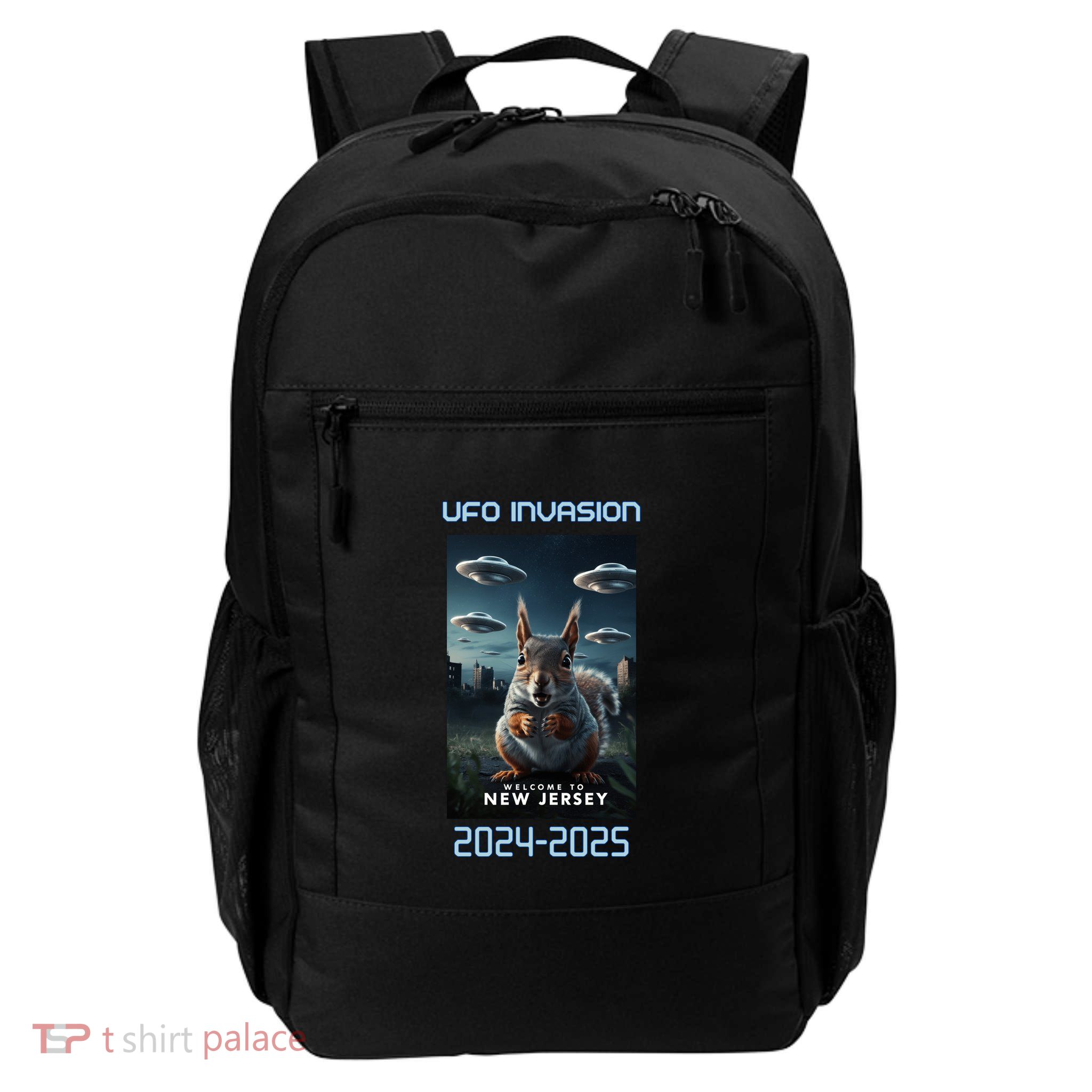 Drones New Jersey Ufo Uap Alien Invasion Daily Commute Backpack