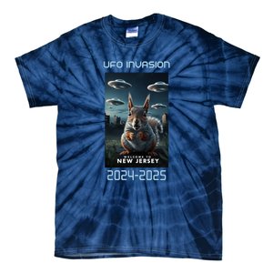 Drones New Jersey Ufo Uap Alien Invasion Tie-Dye T-Shirt