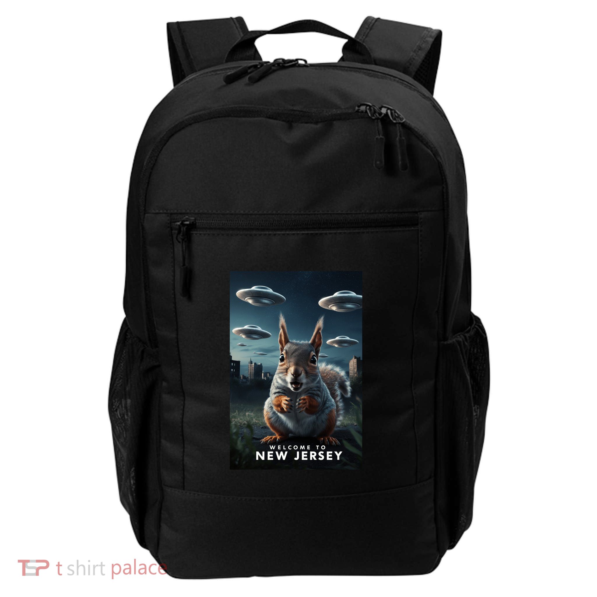Drones New Jersey Ufo Uap Alien Invasion Daily Commute Backpack