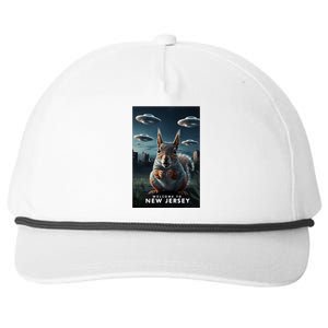 Drones New Jersey Ufo Uap Alien Invasion Snapback Five-Panel Rope Hat